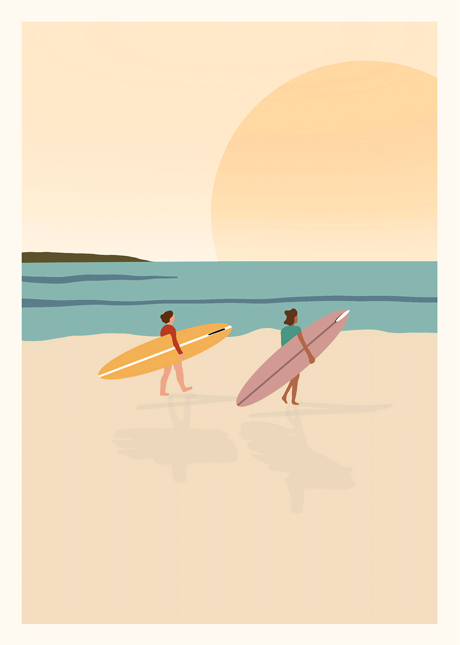 Fim de Tarde na Praia