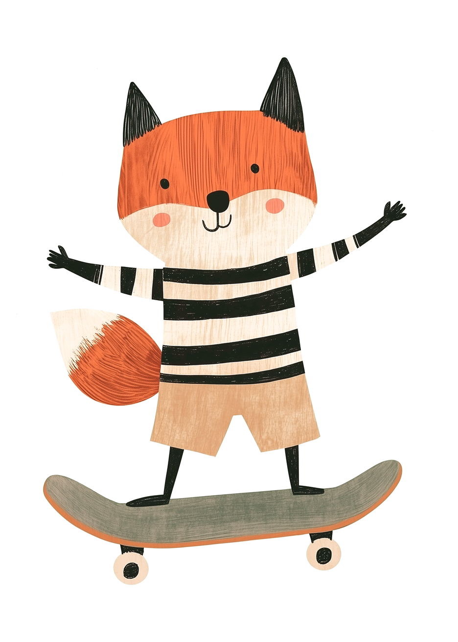 Foxy Board | Mini Fauna
