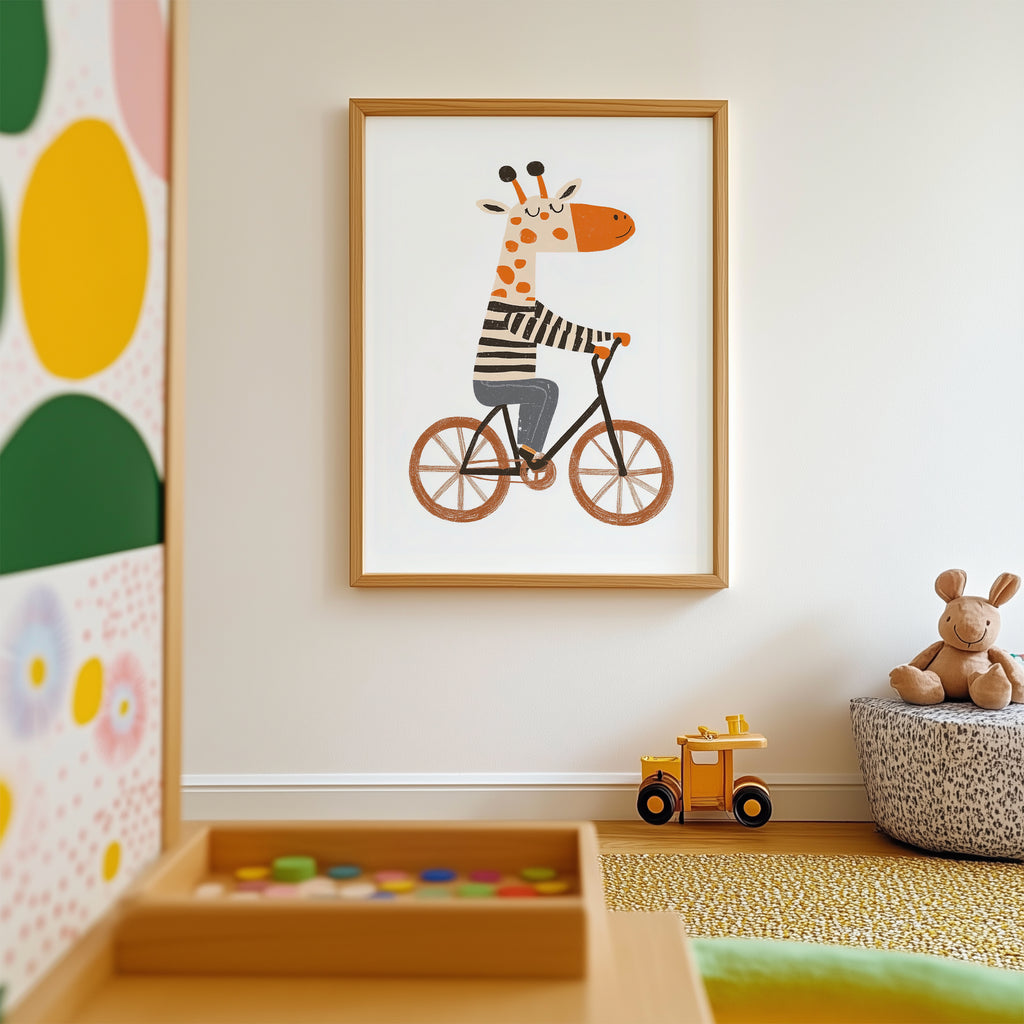 Girafinha a Pedalar | Mini Fauna