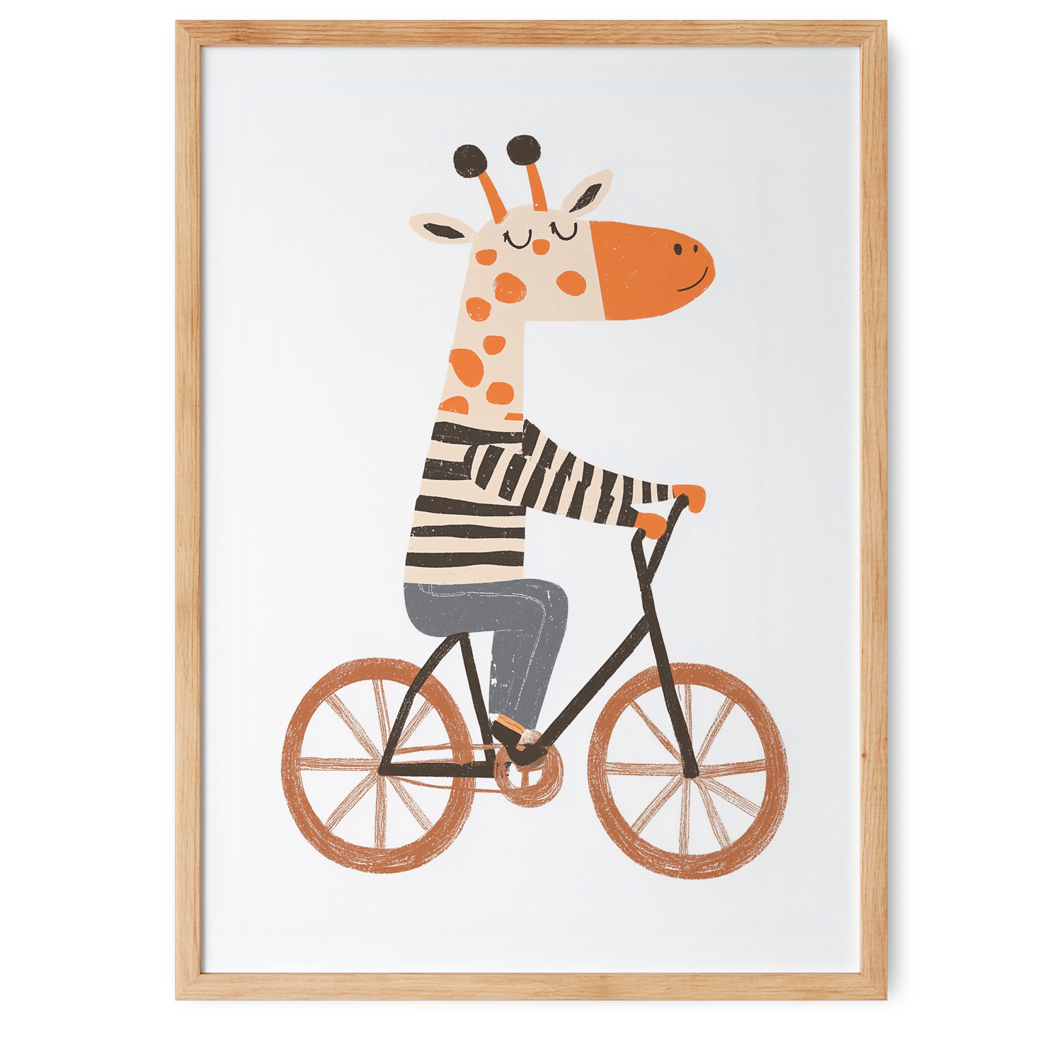 Girafinha a Pedalar | Mini Fauna