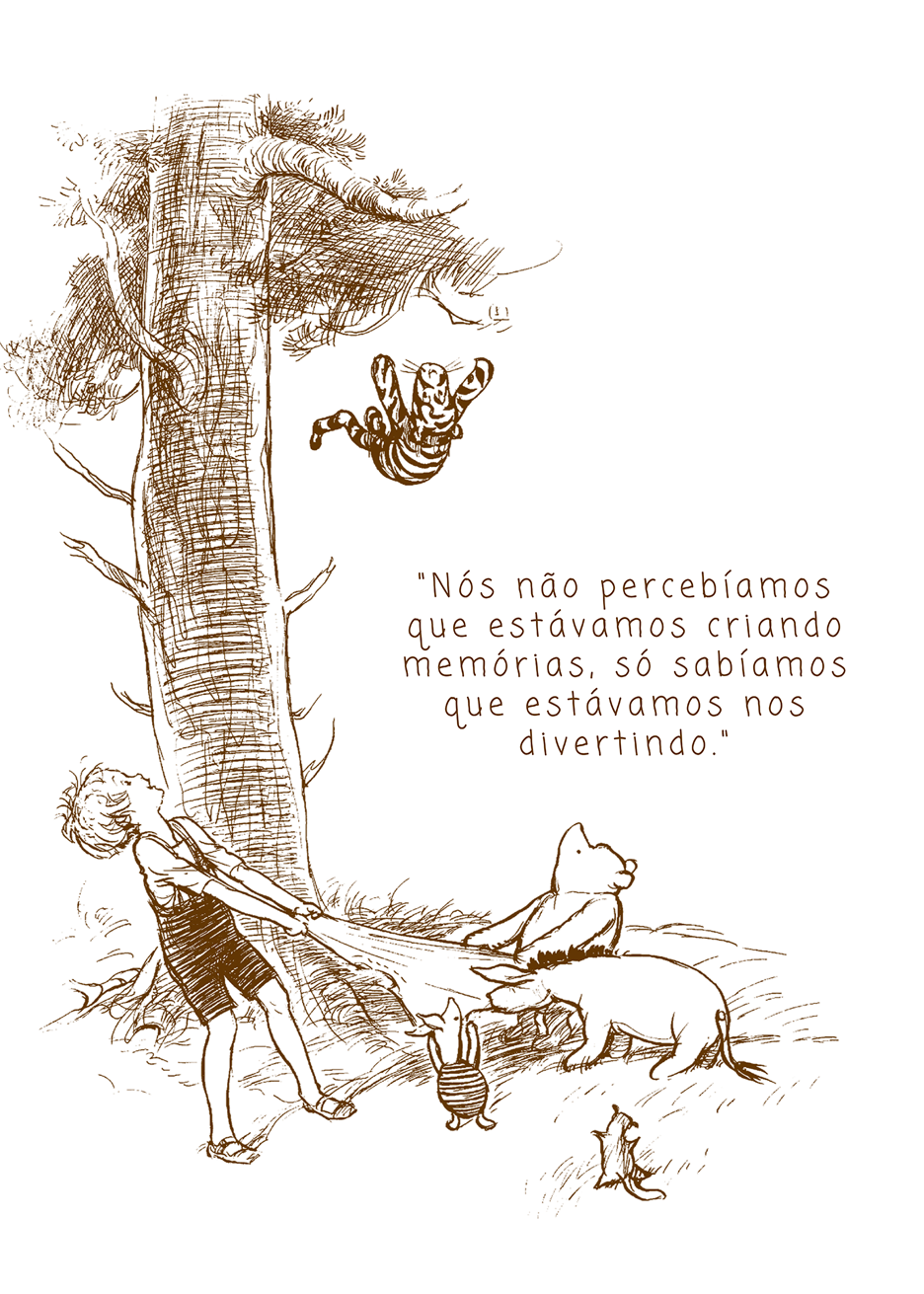 Construindo Memórias | Ursinho Pooh