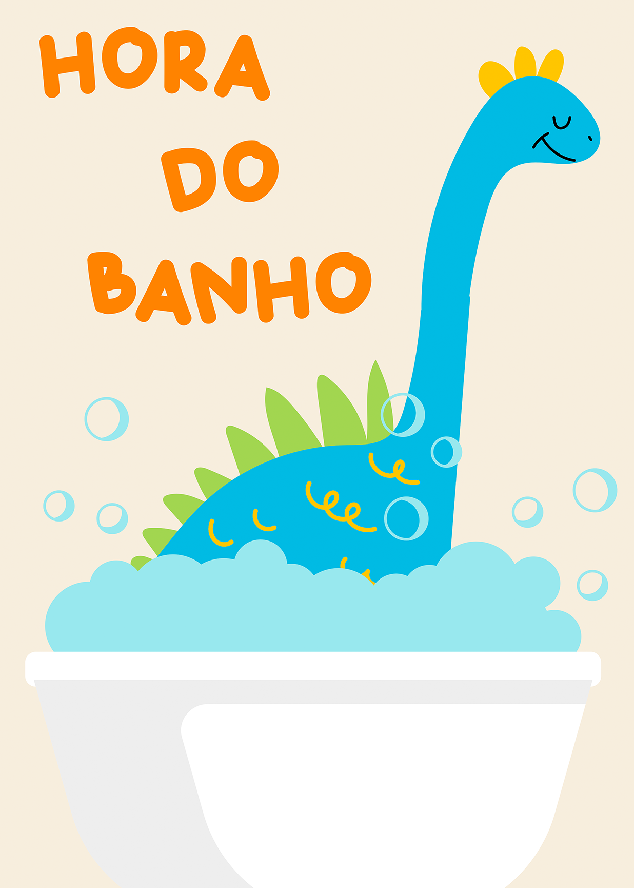 Hora do Banho | Dino