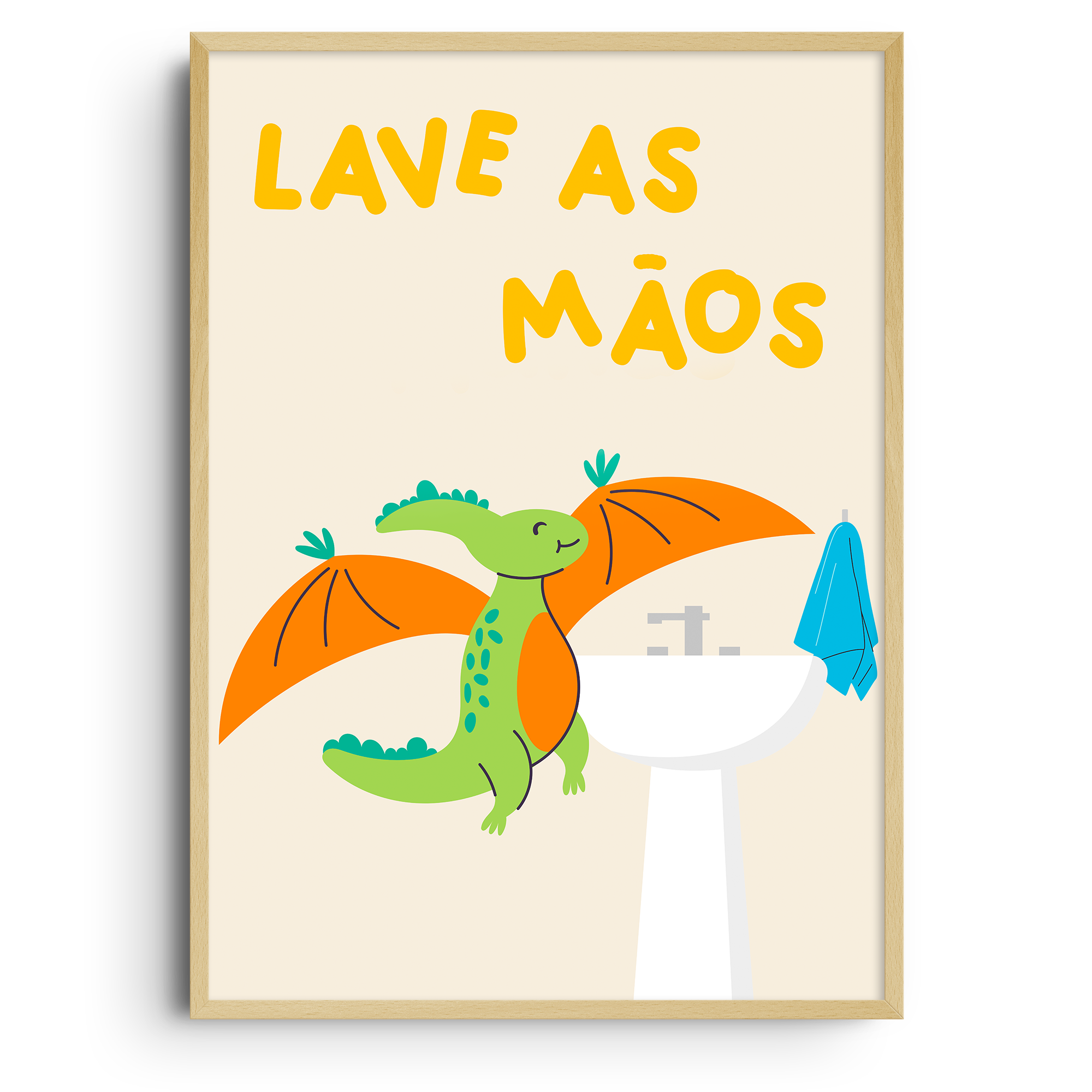 Lave as mãos | Dino