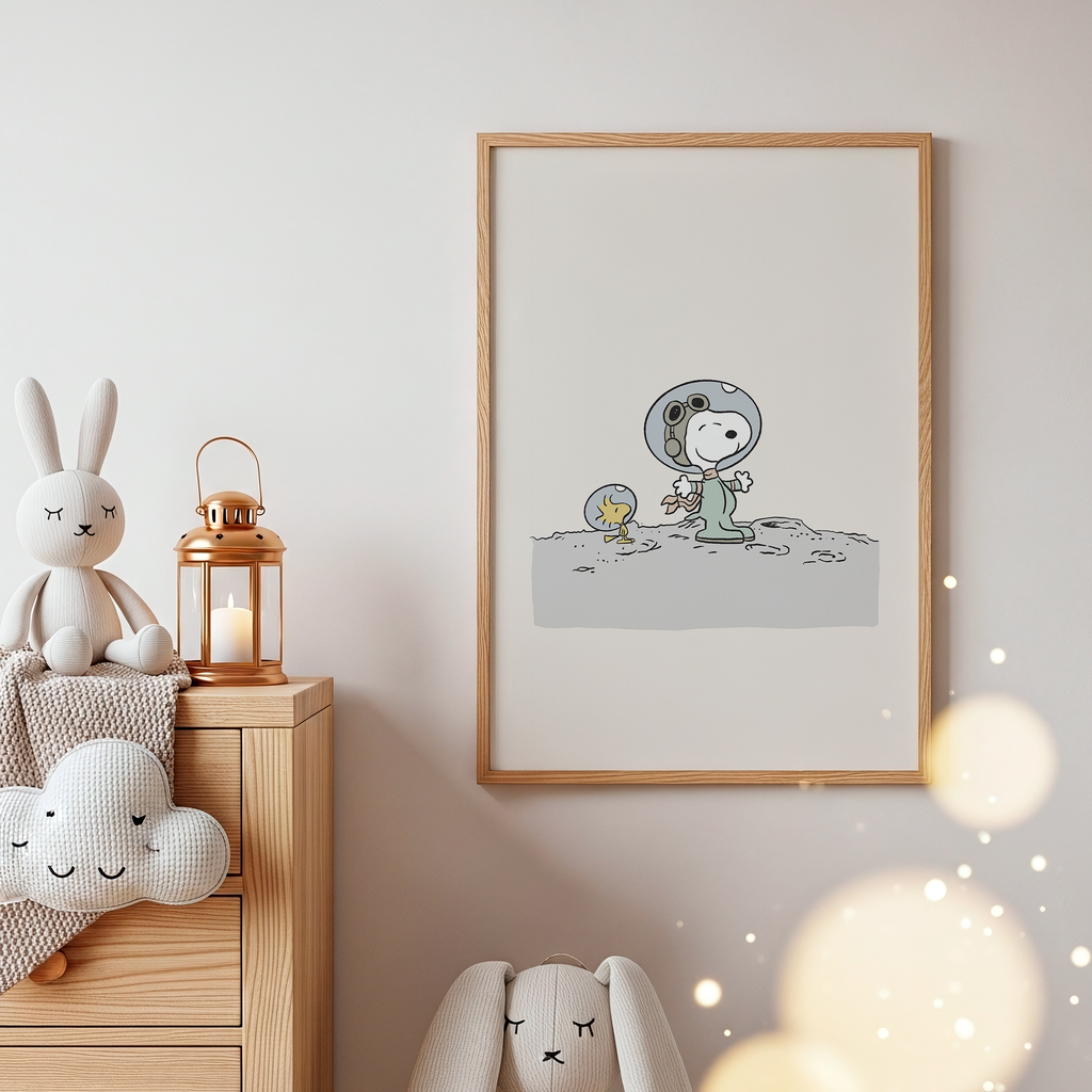 Snoopy na lua