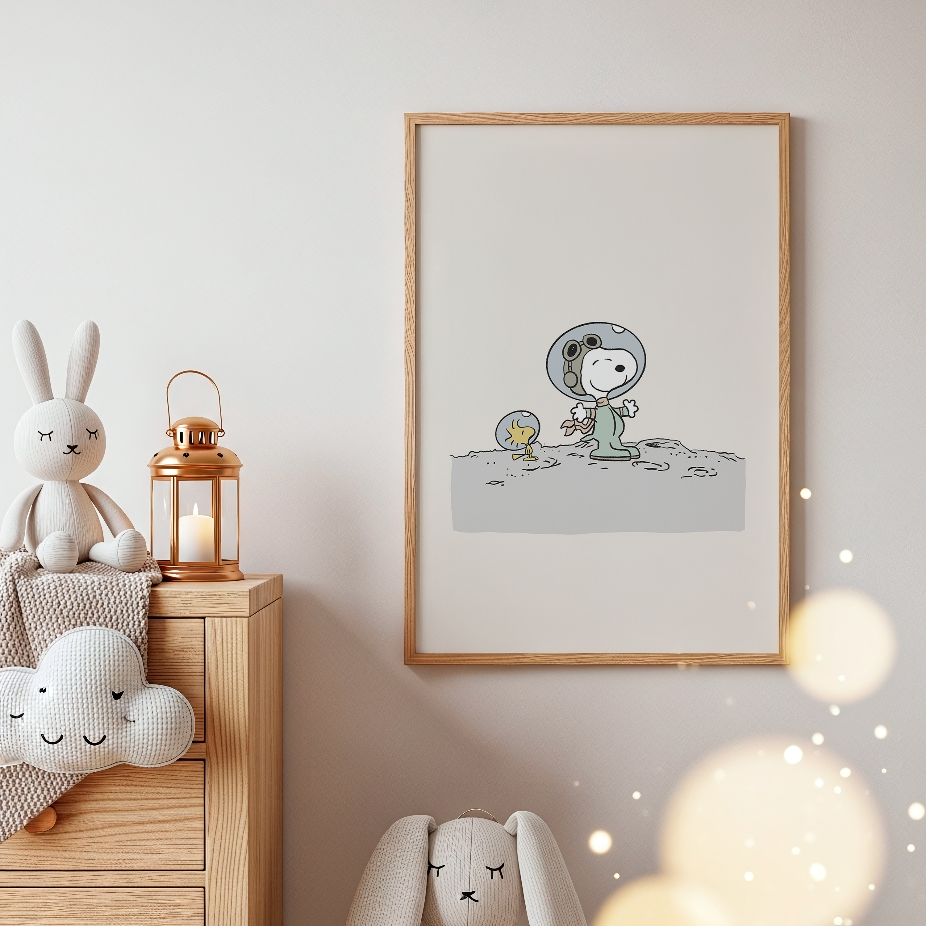 Snoopy na lua