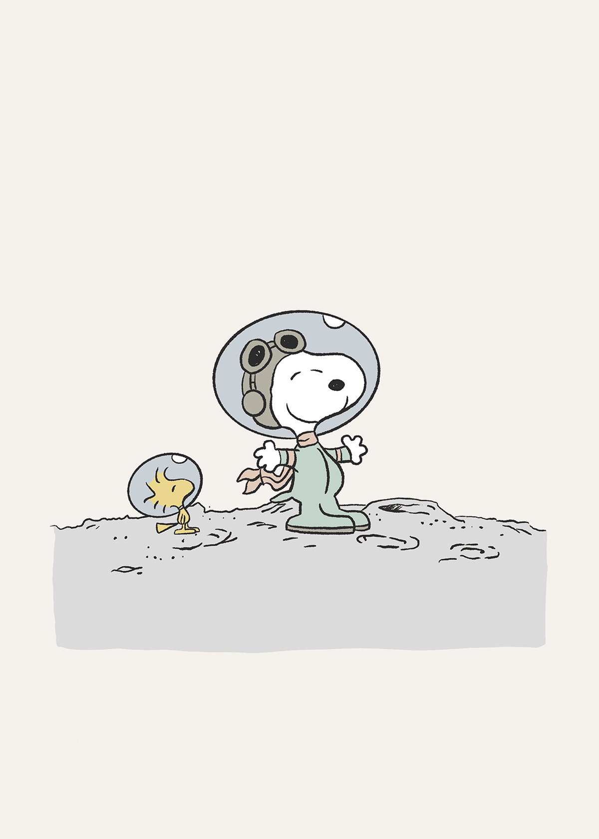 Snoopy na lua