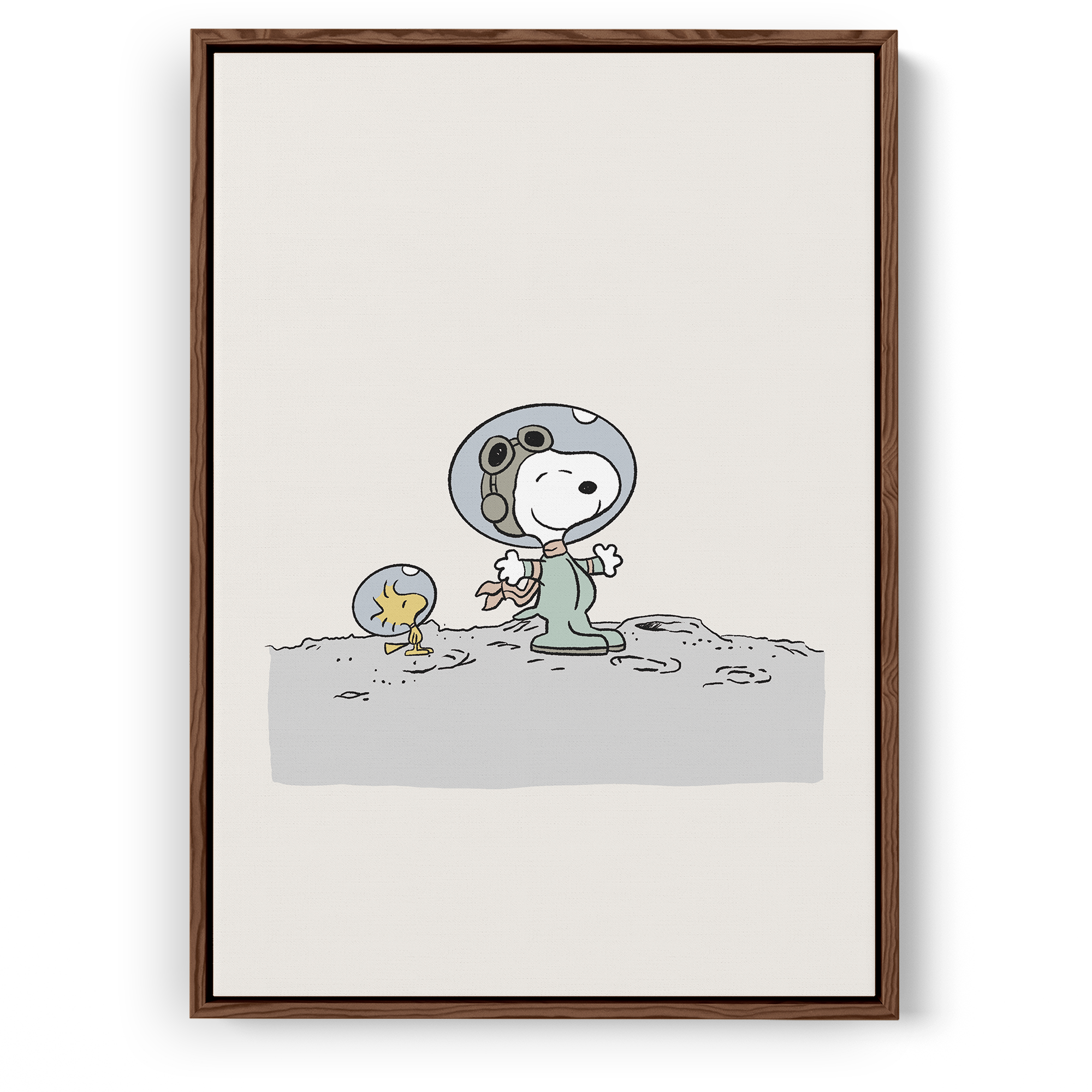 Snoopy na lua